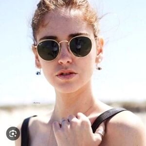 NWT Ray-Ban Unisex Classic Gold Framed Sunglasses Style RB3447